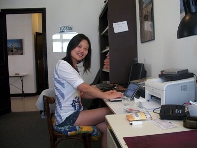 Hui Shen’s internship at L’Etoile Guest House in France, originating from China 1