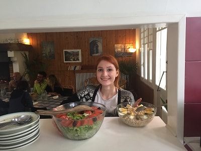 Lara Khakimova’s internship at L’Etoile Guest House in France, originating from Russia 3