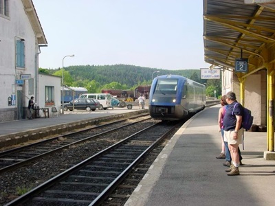 La Bastide-Puylaurent station in Lozère