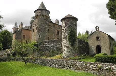 Le château du Champ à Altier en Lozère (Occitanie) 2