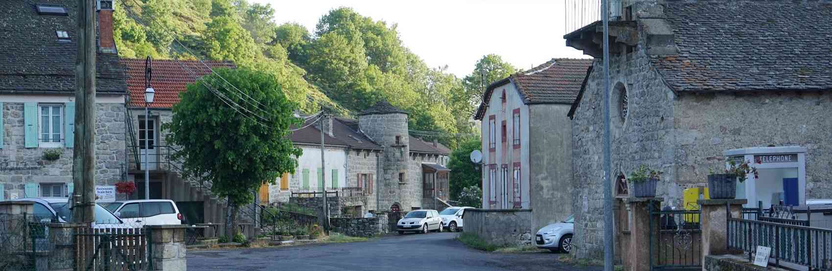Le Cheylard-l'Evêque centre du village
