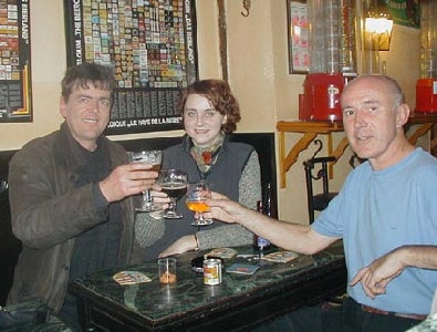 Philippe, Radka et moi à Toulouse