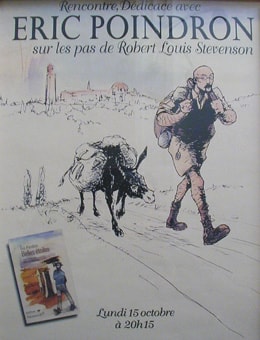 Eric Poindron sur les pas de Robert Louis Stevenson