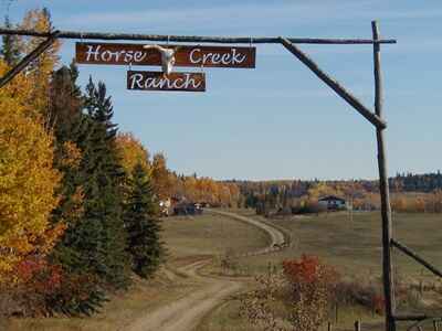 4 Echange avec Horse Creek Guest-Ranch, Fort Assiniboine, AB, Canada