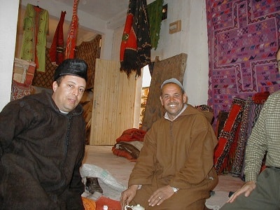 11 Echange avec l'Auberge Siroua à Taliouine, Taroudant, Maroc