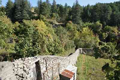 Trädgård i Génolhac