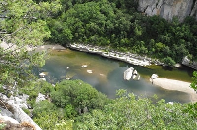 Il bosco di Païolive vicino ai Vans in Ardèche 9