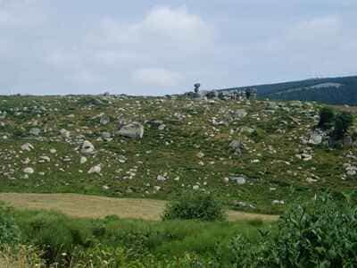 Utsikt over de storslåtte landskapene i Lozère