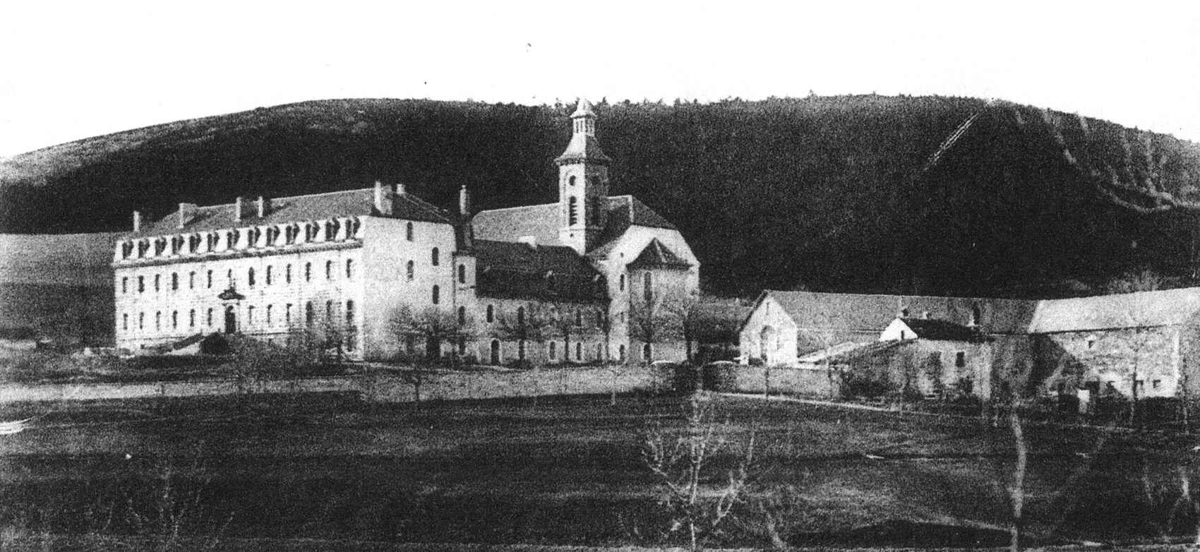 De abdij Notre Dame des Neiges in Ardèche