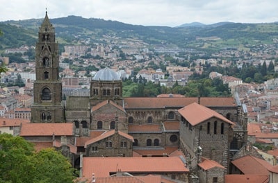 Vue sur la cathédrale et la ville